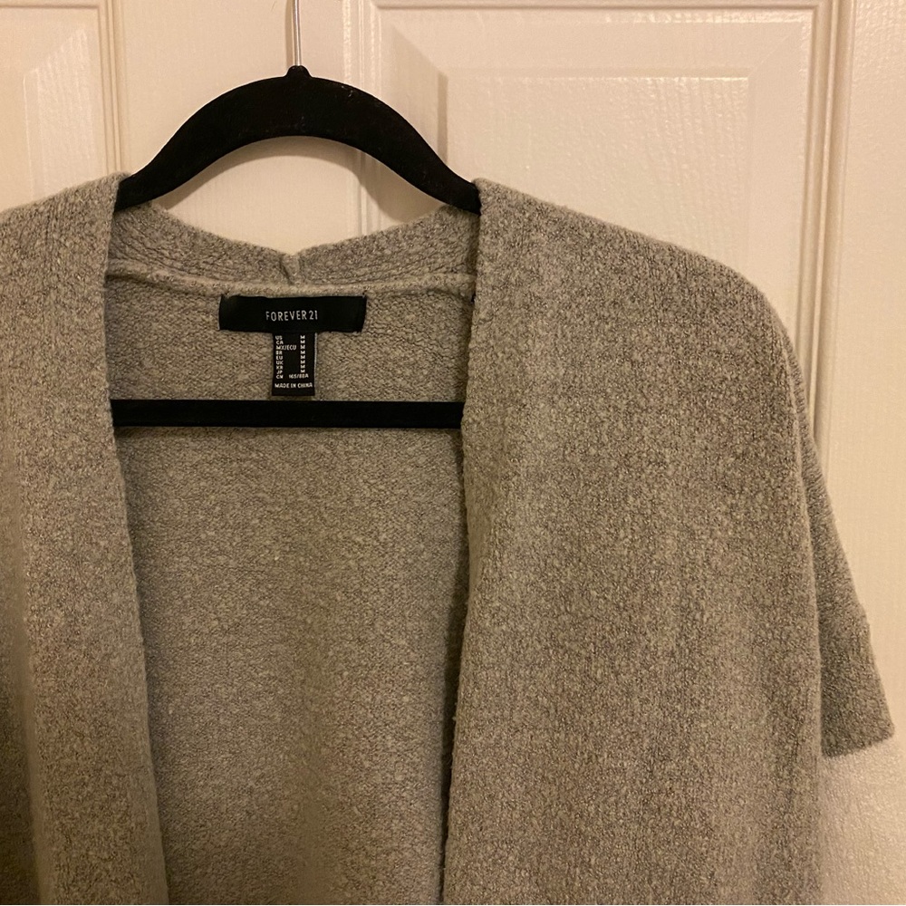 Long cardigan sweater